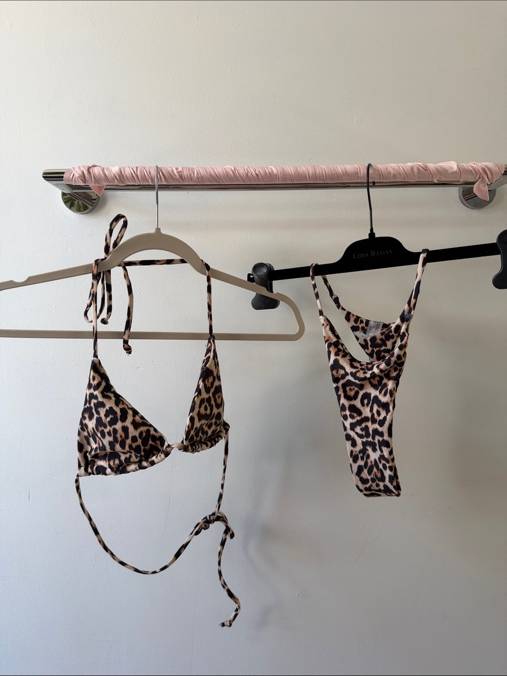 Brand new cheetah print bikini set